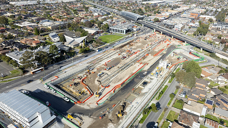 Ground freezing on Suburban Rail Loop